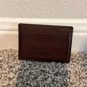 Coach Money Clip Card Case